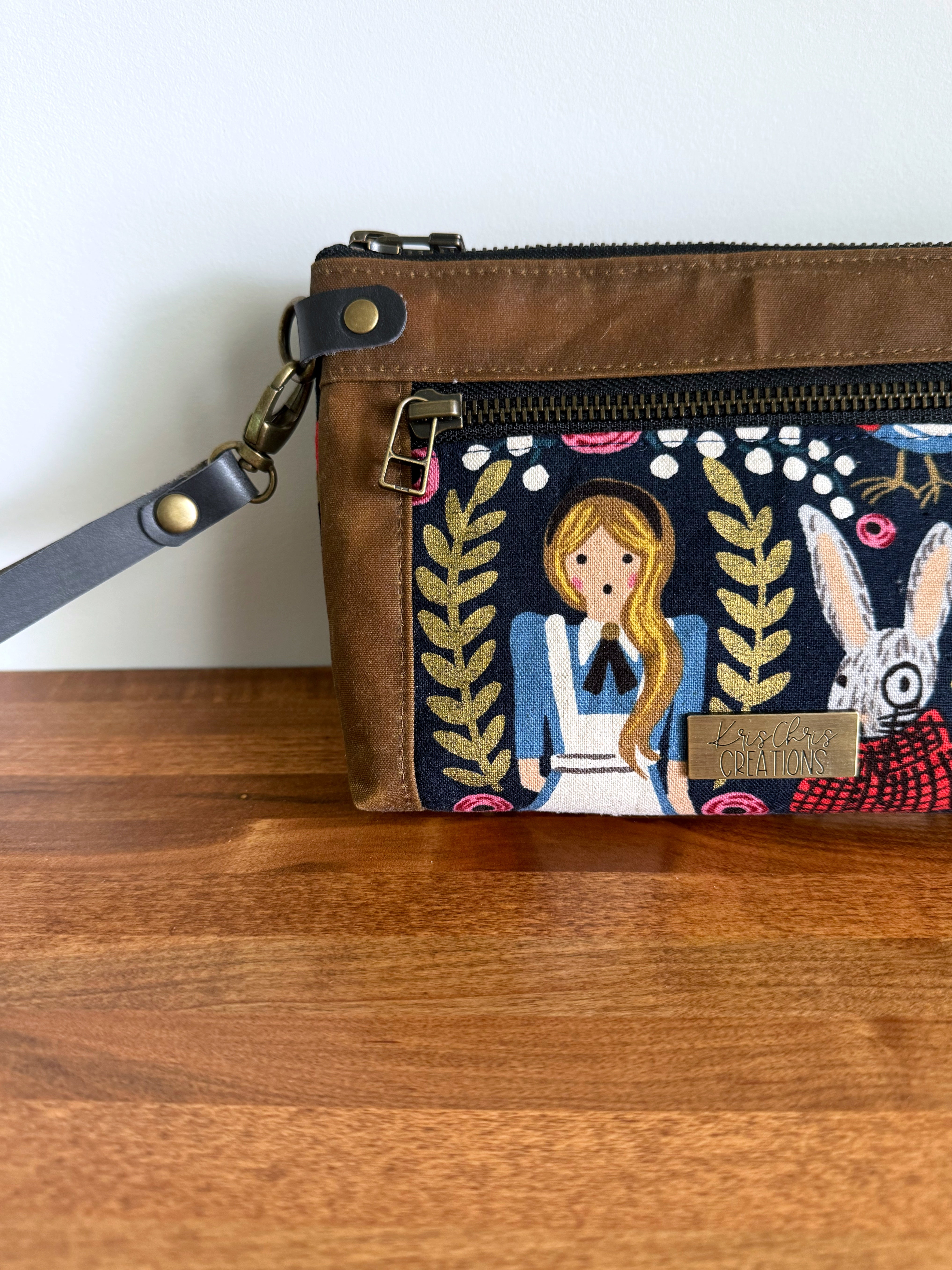 Wrist Straps - Snap to A Pouch or Wallet for an Instant Wristlet (in Leather, Waxed Canvas, & Many Colors) - KrisChris