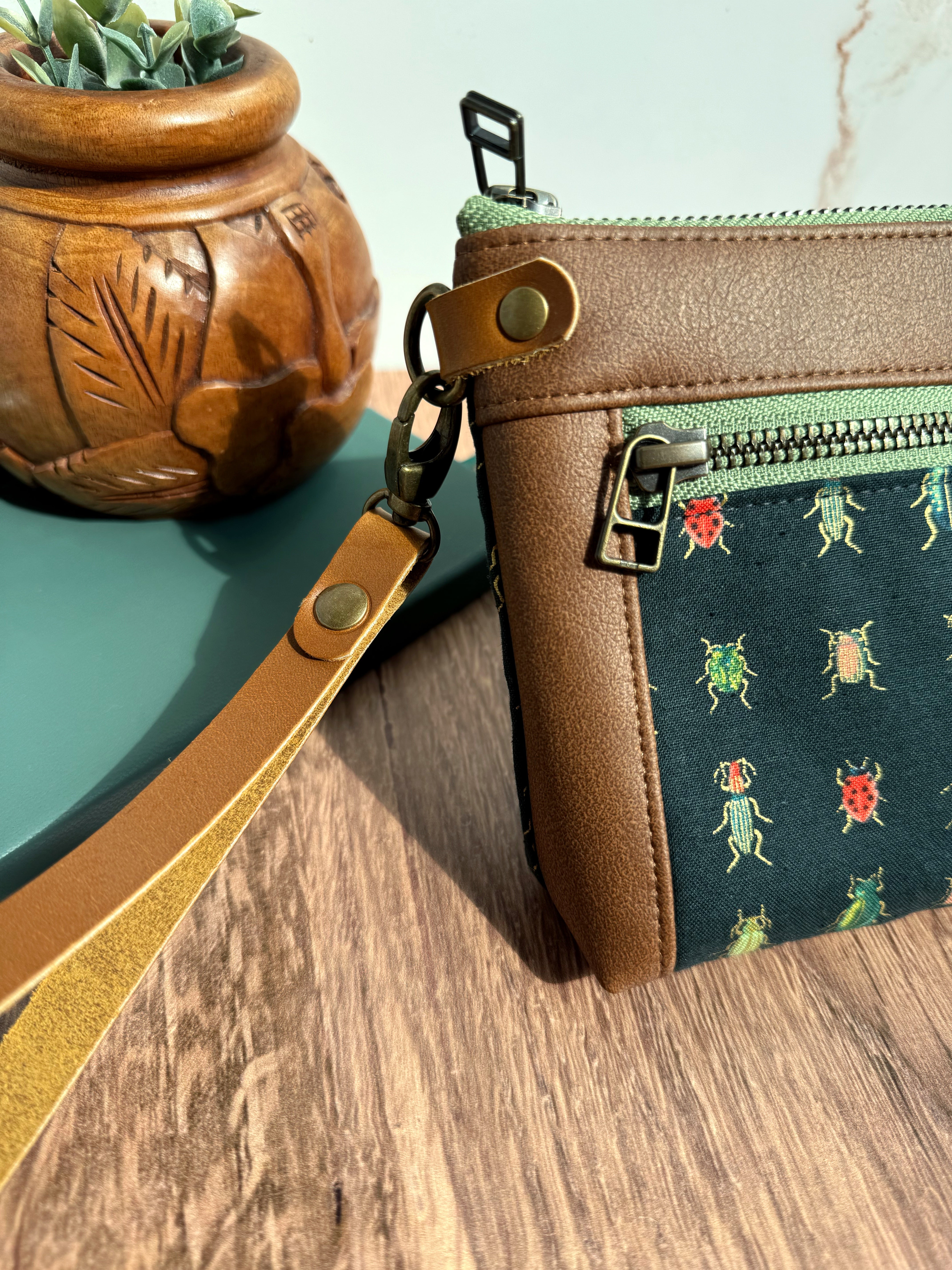 Wrist Straps - Snap to A Pouch or Wallet for an Instant Wristlet (in Leather, Waxed Canvas, & Many Colors) - KrisChris