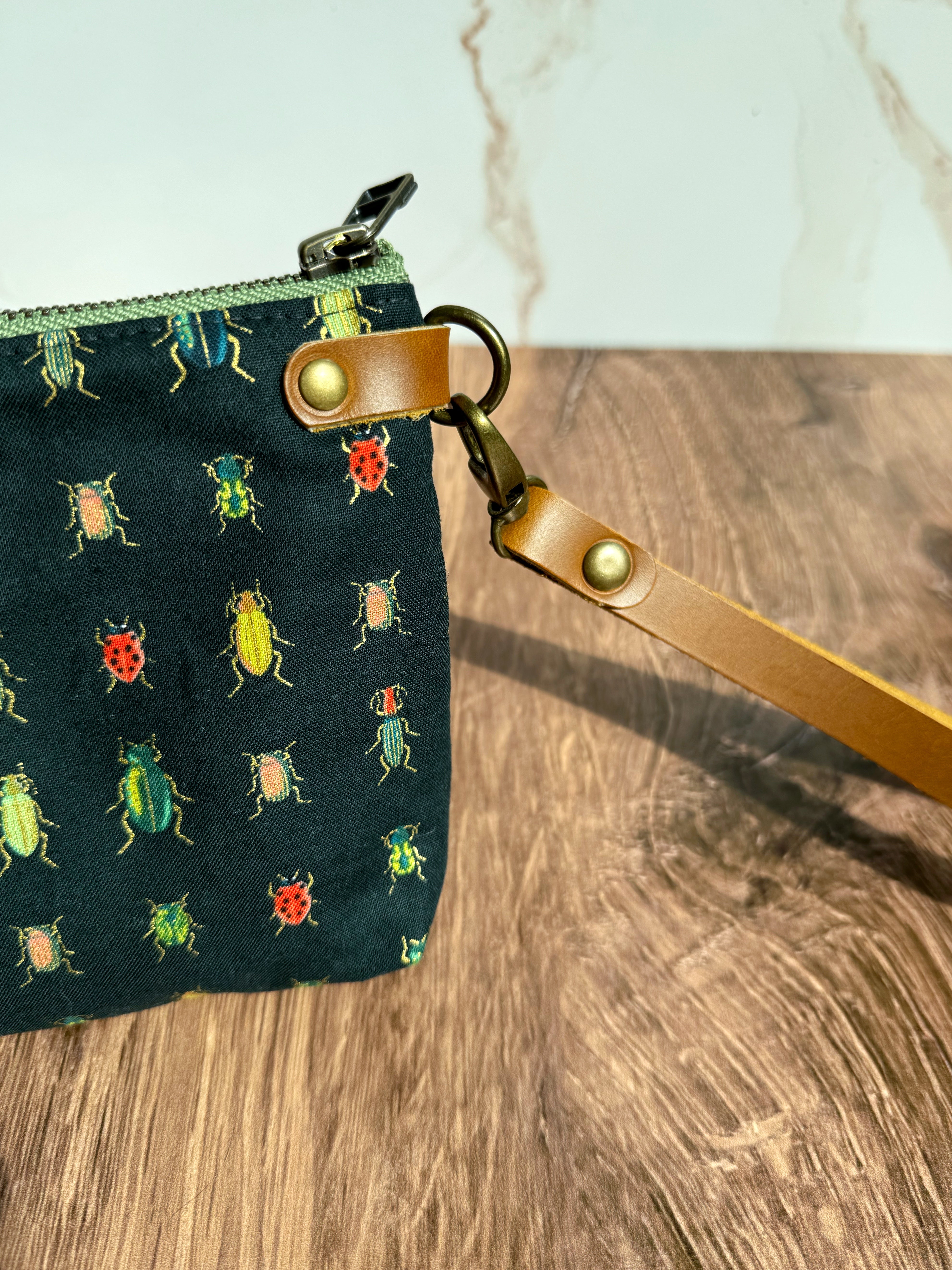 Wrist Straps - Snap to A Pouch or Wallet for an Instant Wristlet (in Leather, Waxed Canvas, & Many Colors) - KrisChris