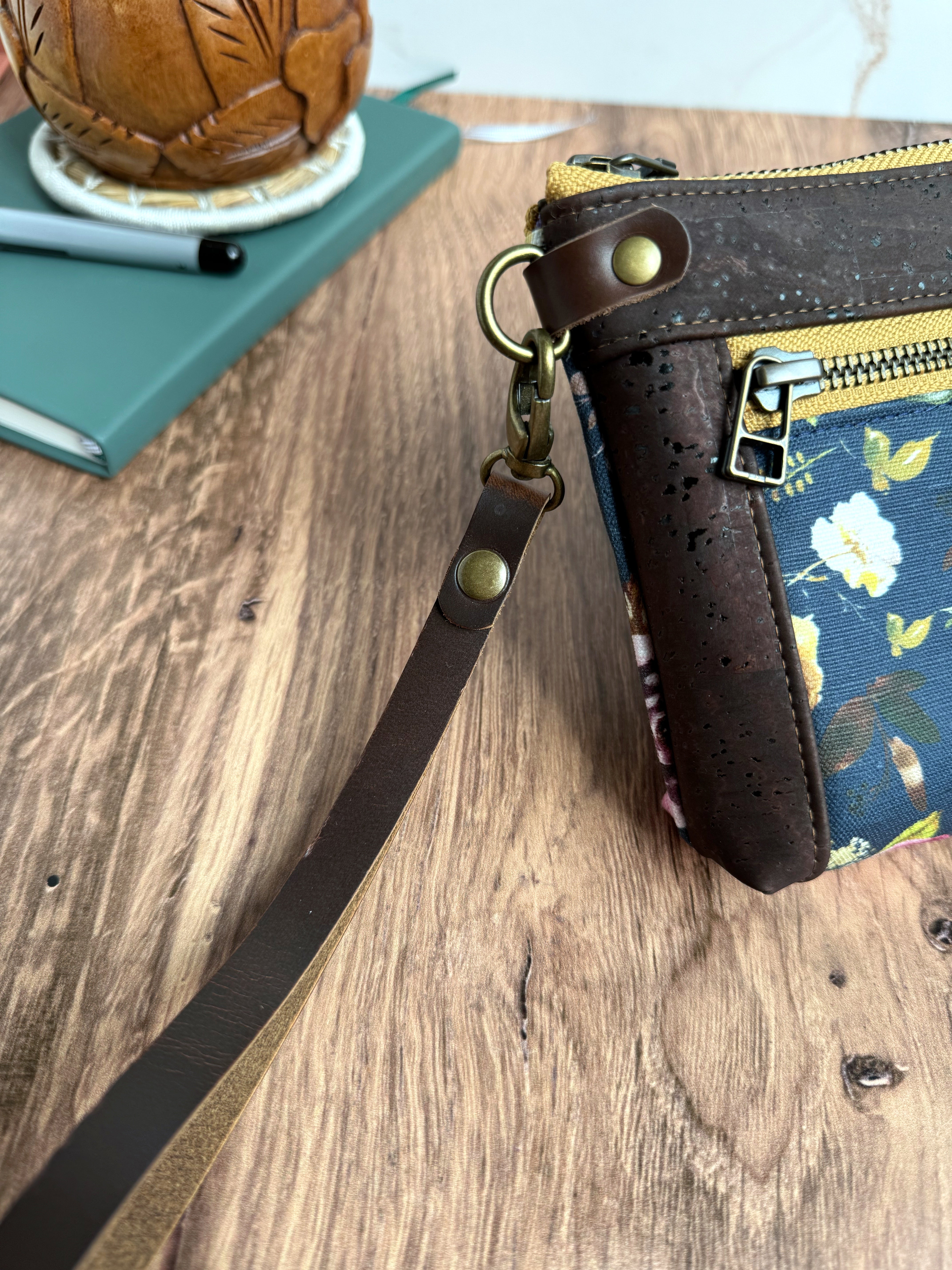 Wrist Straps - Snap to A Pouch or Wallet for an Instant Wristlet (in Leather, Waxed Canvas, & Many Colors) - KrisChris