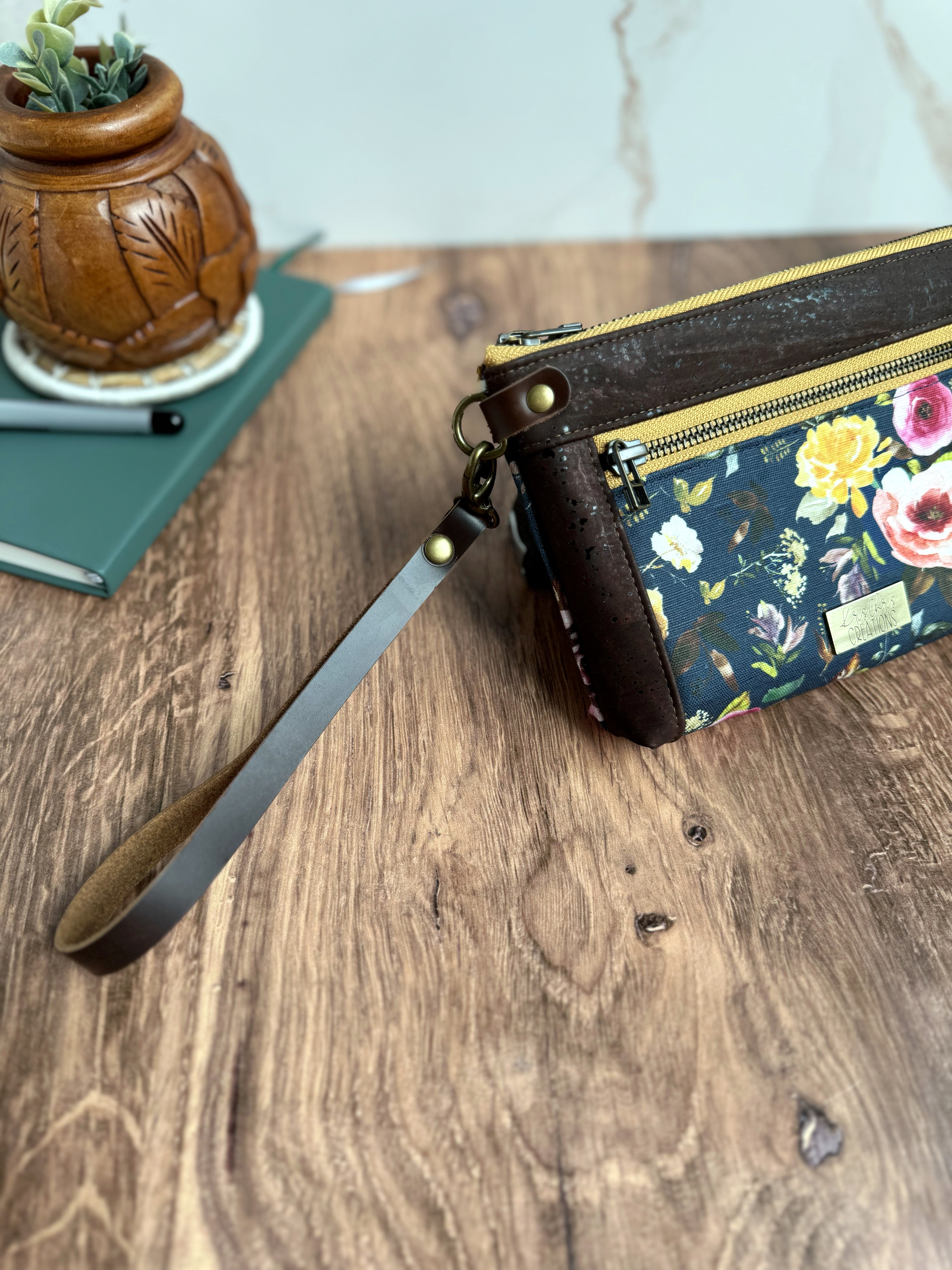 Wrist Straps - Snap to A Pouch or Wallet for an Instant Wristlet (in Leather, Waxed Canvas, & Many Colors) - KrisChris