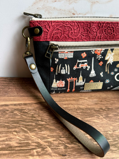 Wrist Straps - Snap to A Pouch or Wallet for an Instant Wristlet (in Leather, Waxed Canvas, & Many Colors) - KrisChris 